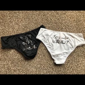 Victoria Secret Sexy Little Bride Bikini Undies M